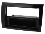 Cadru radio Fiat 2 DIN negru lucios
