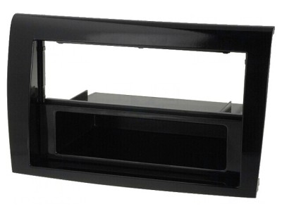 Cadru radio Fiat 2 DIN negru lucios foto