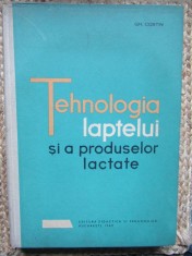 Tehnologia laptelui si a produselor lactate Gh. Costin