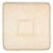 Perna decorativa pentru scaun, patrata, ecru, 40 x 40 x 3 cm