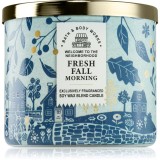 Bath &amp; Body Works Fresh Fall Morning lum&acirc;nare parfumată 411 g