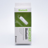 Cumpara ieftin Casca bluetooth cu microfon, wireless, acumulator 300mAh, M165, Alb, Oem