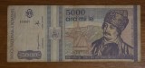 Cumpara ieftin 5000 lei 1993, Rom&acirc;nia
