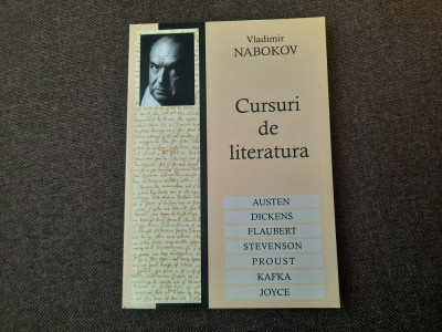 Vladimir Nabokov - Cursuri de literatura RO foto