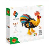 Joc Origami 3D model cocos cu 517 piese din carton