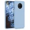 Husa pentru OnePlus 7T, Silicon, Albastru, 50403.58