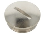 Capac de protecție alamă nichel M25 IP54