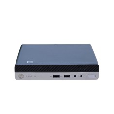 Unitate PC Second Hand, HP PRODESK 400 G4 MINI PC Procesor I5 8500T, Memorie RAM 8 GB, SSD 500 GB, Windows 11 Pro, Grad Economic