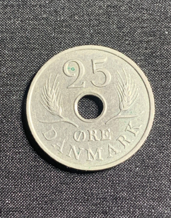Moneda 25 ore 1967 Danemarca