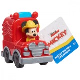 Figurina Mickey Mouse, in masinuta, 38737, Disney Mickey Mouse