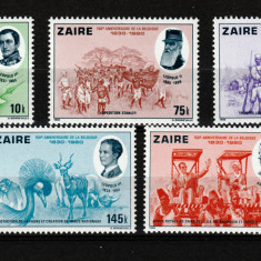 Congo / Zair, 1980 | 150 ani Independenţa Belgiei - Regi | Serie cpl. MNH | aph