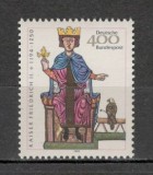 Germania.1994 800 ani nastere Imparatul Friedrich II-Miniatura MG.837