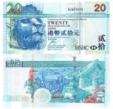 Hong Kong 20 Dolari 2009 P-207 UNC