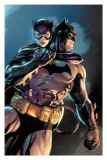 DC Comics Art Print Batman &amp; Catwoman 61 x 41 cm - unframed