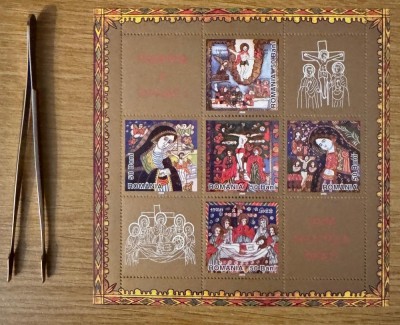 Sfintele Pasti 2006, bloc de 5 timbre LP 1711a foto