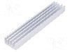 Radiator extrudat, aluminiu, 100mm x 19mm, naturala, FISCHER ELEKTRONIK - SK 632 100 AL