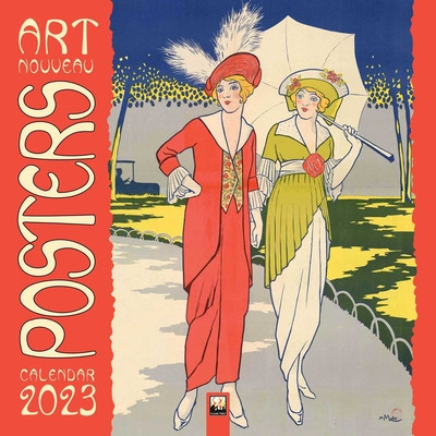 Art Nouveau Posters Wall Calendar 2023 (Art Calendar) foto