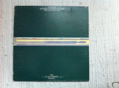 alan parsons project tales of mystery and imagination 1976 limited edition gold translucent disc vinyl lp muzica prog rock VG+ foto