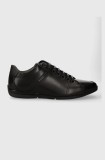 BOSS sneakers din piele Saturn culoarea negru, 50498282