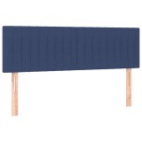 Cumpara ieftin Tablii de pat, albastru, 144x5x78/88 cm, textil