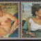 Paraguay 1971 - Luvru - Picturi cu femei, Serie scurta (lipsa val. 0.30 G), MNH