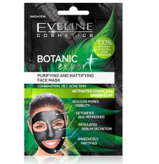 Masca de fata, Eveline Cosmetics, Botanic Expert Purifying &amp;amp; Mattifying, 10 ml foto