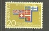 Switzerland 1967 EFTA, MNH S.451, Nestampilat