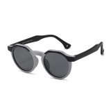 Ochelari de soare pentru copii Asteroid GSM 601, negru / gri
