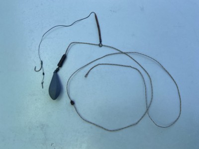 Montura helicopter pe leadcore plumb 130 gr., carlig nr.4 foto