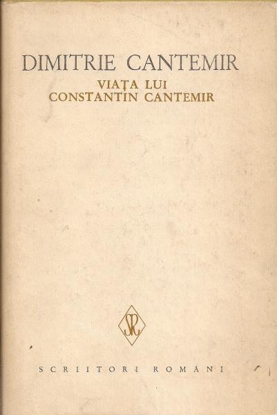 Dimitrie Cantemir - Viata lui Constantin Cantemir