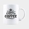 Cana alba personalizata I NEED COFFEE, INOVATIX&reg;. 330ml