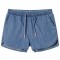 Pantaloni scurti pentru copii, albastru denim, 104