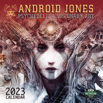 Android Jones 2023 Wall Calendar: Psychedelic &amp;amp; Visionary Art foto