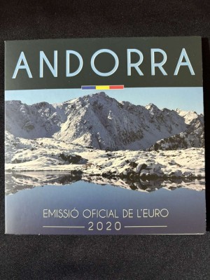 Andorra 2020 - BU seria complet Euro , conditie perfecta - Euro Set foto