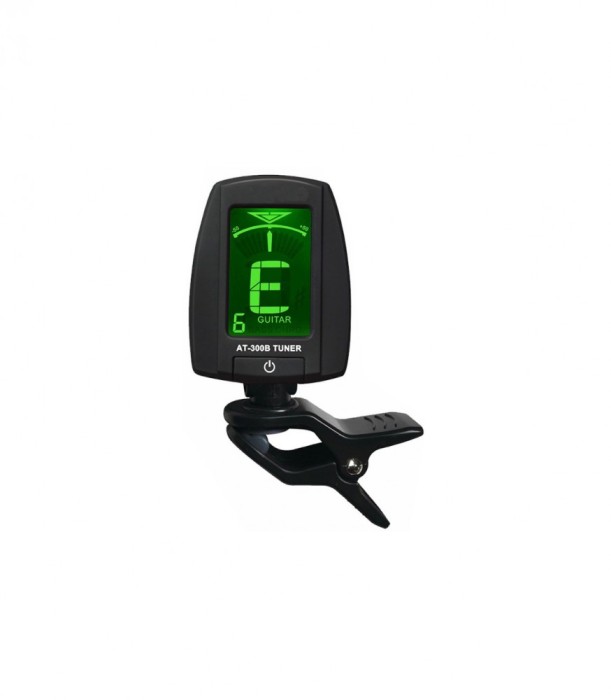 Acordor Flame AT300B cromatic cu clip pentru chitara bas