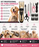 Masina de tuns, pentru animale de companie, profesionala, reincarcabila