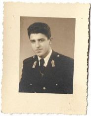D436 Fotografie elev militar roman Cernauti 1940 foto