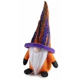 Figurina Halloween Gnom textil multicolor cm 11x10x26 H
