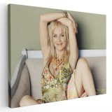 Tablou afis Sharon Stone actrita 2420 Tablou canvas pe panza CU RAMA 20x30 cm