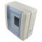 Carcasă aparatură modulară IP65 gri deschis 8 module