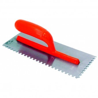 Gletiera fara dinti 280x120mm, maner plastic, TopStrong 320105 foto