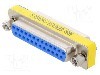 Adaptor din ambele par&amp;#355;i, D-Sub 25pin mama, CONNFLY - DS1082-02-25F8LNCC