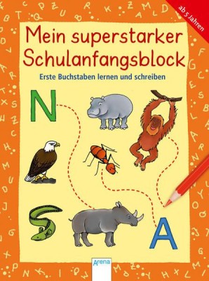Erste Buchstaben lernen und schreiben foto
