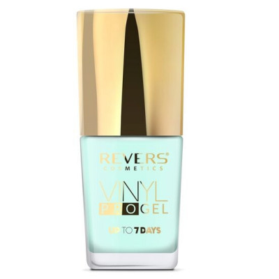 Lac de unghii Vinyl Pro Gel, Revers, 12 ml, 128, verde deschis foto