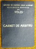 Carnet arbitru volei