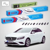Cumpara ieftin Ștergătoare Mercedes-Benz Clasa A W176 2012-2015 | Set Față și Spate Flat &ndash; TeamCar&reg;