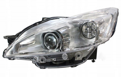 Far Peugeot 508, 11.2010-12.2014, fata, Stanga, xenon; cu LED daytime running light; D1S+LED; electric; fara ballast; fara motoras, VALEO foto