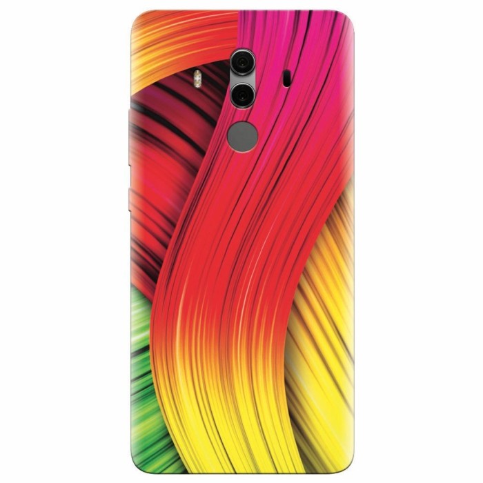 Husa silicon pentru Huawei Mate 10, Colorful Abstract