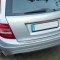 Ornament protectie bara spate/portbagaj crom Mercedes C-Class S204 Variant 2007-2015