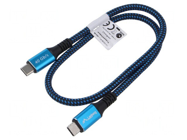 Cablu USB 4.0 USB C 0,5m